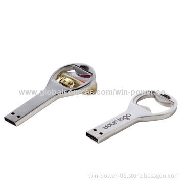 Memory Sticks/Bottle Opener USB Drives, Full Capacity Can Pass H2 Test